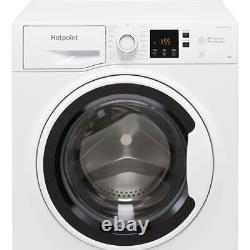 Hotpoint NSWA845CWWUKN 8Kg Washing Machine 1400 RPM B Rated White 1400 RPM