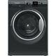 Hotpoint Nswm 846 Bs Uk Washing Machine Black 8kg 1400 Spin Freestanding