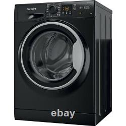 Hotpoint NSWM 846 BS UK Washing Machine Black 8kg 1400 Spin Freestanding