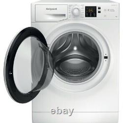 Hotpoint NSWM 846 W UK Washing Machine White 8kg 1400 Spin Freestanding