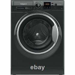 Hotpoint NSWM1044CBSUKN Washing Machine 10Kg 1400 RPM C Rated Black