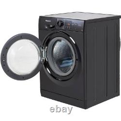 Hotpoint NSWM1045CBSUKN 10Kg Washing Machine 1400 RPM B Rated Black 1400 RPM