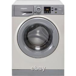 Hotpoint NSWM1045CGGUKN 10Kg Washing Machine 1400 RPM B Rated Graphite 1400 RPM