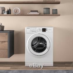 Hotpoint NSWM743UBSUK A+++ Rated 7Kg 1400 RPM Washing Machine Black New