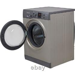 Hotpoint NSWM845CGGUKN 8Kg Washing Machine 1400 RPM B Rated Graphite 1400 RPM