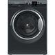 Hotpoint Nswm945cbsukn 9kg Washing Machine 1400 Rpm B Rated Black 1400 Rpm