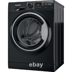 Hotpoint NSWM945CBSUKN 9Kg Washing Machine 1400 RPM B Rated Black 1400 RPM
