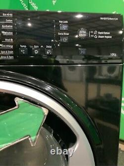 Hotpoint Washing Machine 10kg 1400rpm Black NSWM 1046 BS UK #LF89744