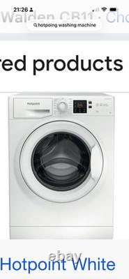 Hotpoint washing Machine free for collection tomorrow hardly used 6 months old