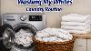 How I Wash Perfect Whites In My Samsung Washer Step By Step Routine