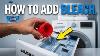 How To Add Bleach To A Washing Machine For Laundry