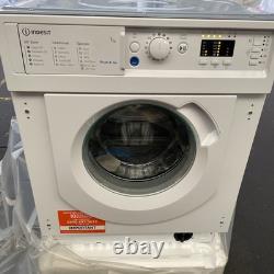 Indesit BIWMIL71252 SUPER SILENT Built-in Washing Machine, 7kg Wash, 1200 Spin