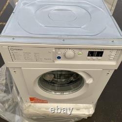 Indesit BIWMIL71252 SUPER SILENT Built-in Washing Machine, 7kg Wash, 1200 Spin