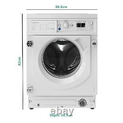 Indesit BIWMIL91484UK 9kg 1400rpm Integrated Washing Machine