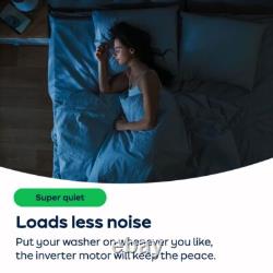 Indesit BIWMIL91485UK 9Kg Washing Machine White 1400 RPM B Rated