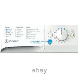 Indesit BWE 81496X WV UK 8Kg Washing Machine White 1400 RPM A Rated