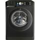 Indesit Bwe91484xkuk A+++ Rated 9kg 1400 Rpm Washing Machine Black New