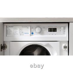 Indesit Integrated BIWMIL71252UKN 7kg 1200RPM Washing Machine White