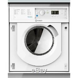 Indesit Integrated BIWMIL71452 7kg Washing Machine 1400RPM A++ White