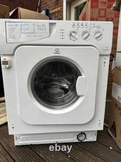 Indesit Integrated Washing Machine 6kg And 5kg Rpm White