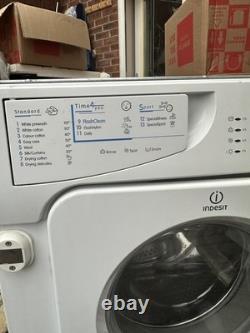 Indesit Integrated Washing Machine 6kg And 5kg Rpm White
