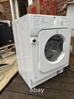 Indesit Integrated Washing Machine 6kg And 5kg Rpm White