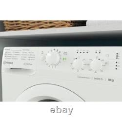 Indesit MTWC91495W Super Silent Washing Machine 9kg, 1400 Spin, A Rated