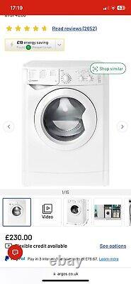 Indesit My Time 7Kg Washing Machine White