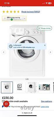 Indesit My Time 7Kg Washing Machine White