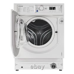 Indesit Push&Go 8kg 1400rpm Integrated Washing Machine White BIWMIL81485UK