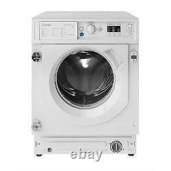 Indesit Push&Go 9kg 1400rpm Integrated Washing Machine White BIWMIL91485UK