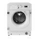 Indesit Push&go 9kg 1400rpm Integrated Washing Machine White Biwmil91485uk