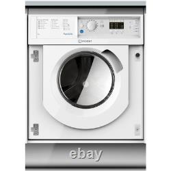 Indesit Push&Go Integrated Washing Machine Rapid 20-60' Cycles, Water Balance+