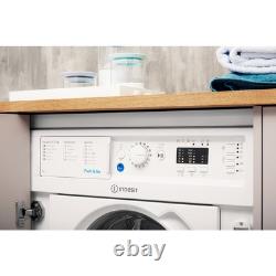 Indesit Push&Go Integrated Washing Machine Rapid 20-60' Cycles, Water Balance+