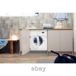 Indesit Push&Go Integrated Washing Machine Rapid 20-60' Cycles, Water Balance+