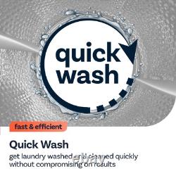 Indesit Push&Go Integrated Washing Machine Rapid 20-60' Cycles, Water Balance+