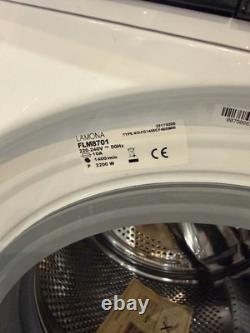 LAMONA FLM8701 Front-Loading Freestanding Washing Machine White Clean Filter