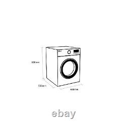 LG 10.5kg 1400rpm Freestanding Washing Machine White F4V310WSE