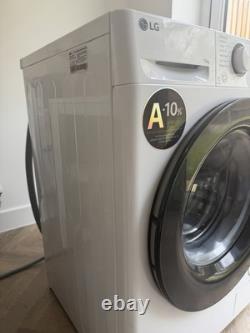 LG 10kg Front-Loading Freestanding Washing Machine White/Black