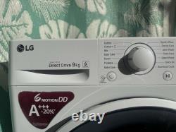 LG 1400 W5J6VN0WW White Spin 9kg Washing Machine