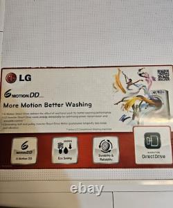 LG 9kg/Washing Machine /White/Dry Clothes Is Not Fully Works /Pick Up/ Self Deli