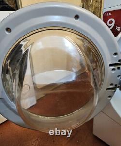 LG 9kg/Washing Machine /White/Dry Clothes Is Not Fully Works /Pick Up/ Self Deli