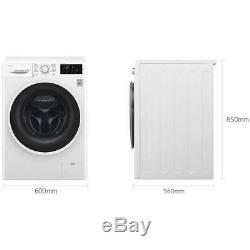 LG F4J608WN NFC 8Kg Inverter Direct Drive White Washing Machine +2 Year Warranty