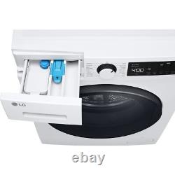 LG F4T209WSE 9Kg Washing Machine 1400 RPM A Rated White 1400 RPM
