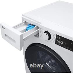 LG F4T209WSE Washing Machine White 9kg 1400 Spin Freestanding