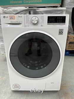 LG F4V509 9Kg Washing Machine 1400 RPM B Rated White 1400 RPM 254