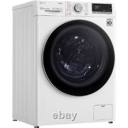 LG F4V709WTSA 9Kg Washing Machine 1400 RPM B Rated White 1400 RPM