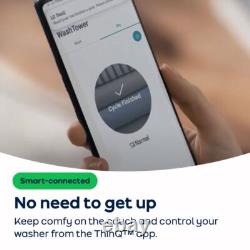 LG F4X1009NWK 9Kg Washing Machine White 1400 RPM A Rated