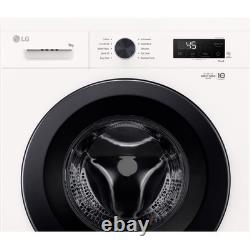 LG F4X1009NWK 9Kg Washing Machine White 1400 RPM A Rated