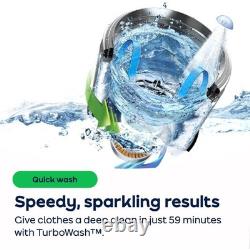 LG F4Y510GBLN1 10Kg Washing Machine Slate Grey 1400 RPM A Rated